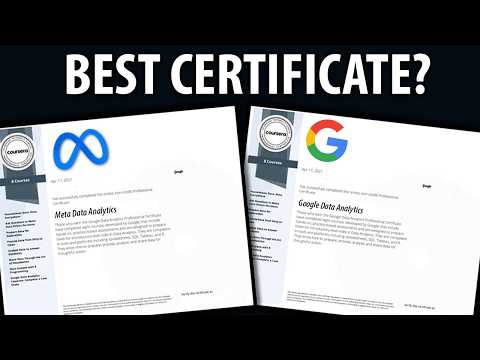 Meta vs Google Data Analytics Certificate - BEST Certificate for Data Analysts