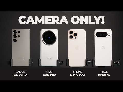 Galaxy S25 Ultra vs Vivo X200 Pro vs iPhone 16 Pro Max vs Google Pixel 9 Pro XL! SHOCKING Results!