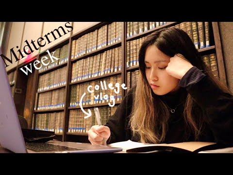Midterms Week at New York University 🍂 fall college vlog