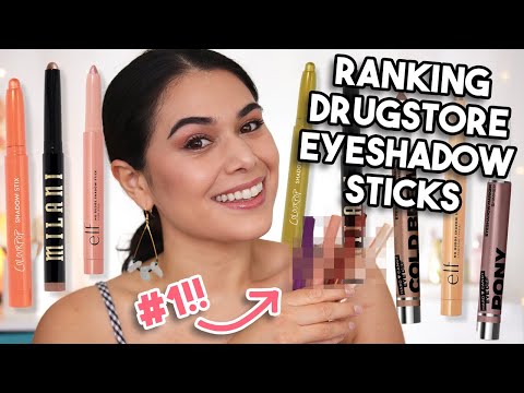 The 4 Best DRUGSTORE Cream Eyeshadow Sticks