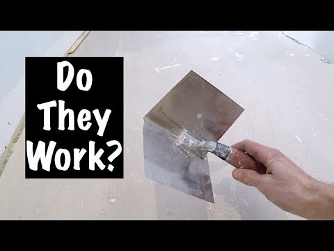 HOW TO USE A CORNER TROWEL