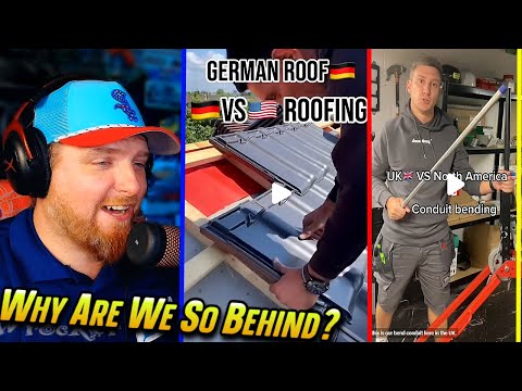 26 Minutes of American VS European Construction, Trades, Homes... 🔨