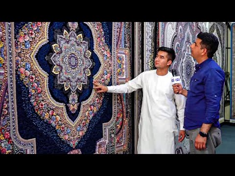 Yama Popal report from Carpet store in Silo - Kabul / گزارش یما پوپل از قالین فروشی در سیلو - کابل