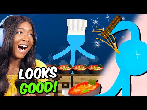THIS MINECRAFT FOOD LOOKS SO GOOD!! | Animation vs Minecraft Shorts [32] Reaction