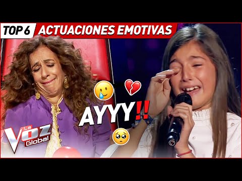 🥲 Rompieron a LLORAR mientras cantaban en La Voz Kids
