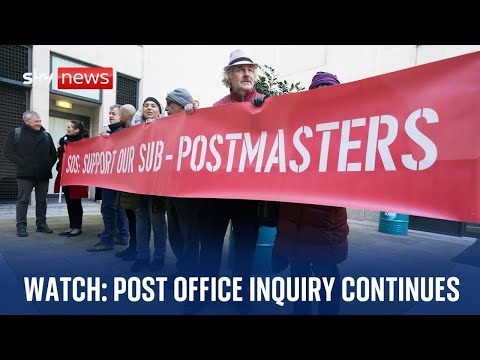 Post Office Inquiry: Former Chair Alice Perkins gives evidence