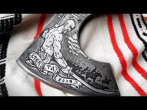 Turning a Broken Axe Into a Masterpiece!