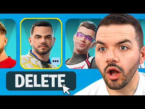 If I Lose, I DELETE My Icon Skin!