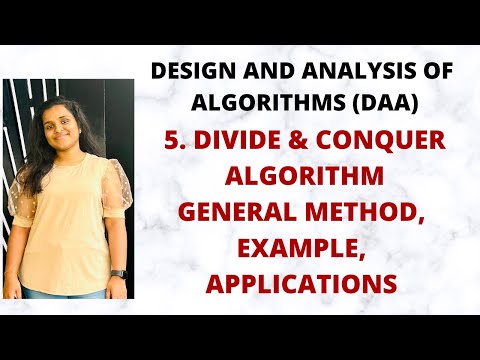 Divide and Conquer Algorithm - General Method |Lec-5|DAA|
