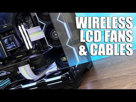 Lian Li UNI FAN SL / SL LCD & STRIMER WIRELESS - You Only Need Power!