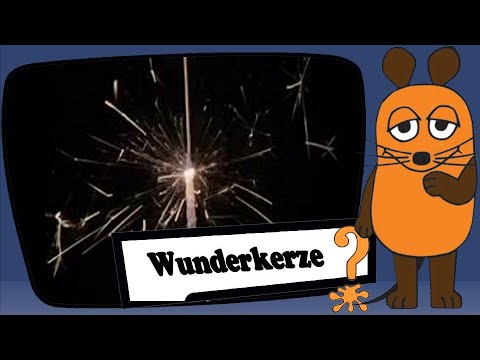 Eine Wunderkerze in Zeitlupe