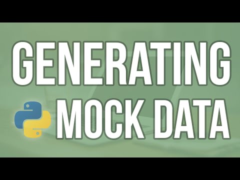 Generating Mock Data with Python! (NumPy, Pandas, & Datetime Libraries)