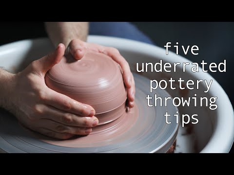5 Underrated Pottery Throwing Tips