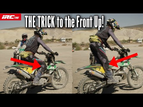 The Trick to Lifting the Front Tire