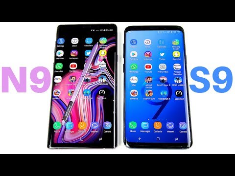 Galaxy Note 9 vs Galaxy S9 Plus Speed Test!