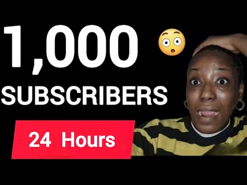 How I Gained 1,000 Subscribers in 24 Hours (Step by Step Guide)