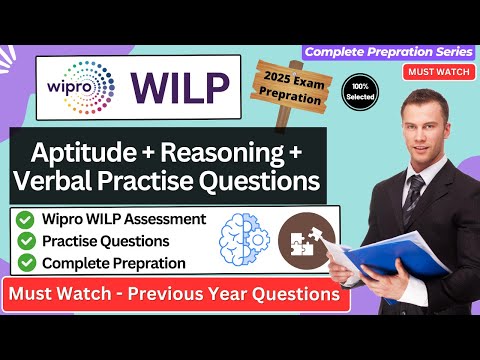Wipro WILP Practise Paper | Wipro WILP previous year Paper Question and Answers Solved | Wipro Elite