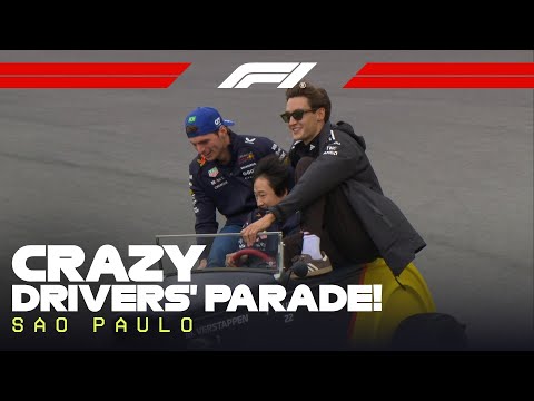 LIVE: Crazy Sao Paulo Grand Prix Drivers' Parade!