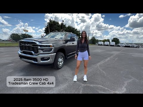 What do you think of this Ram 3500 HD Tradesman Crew Cab?