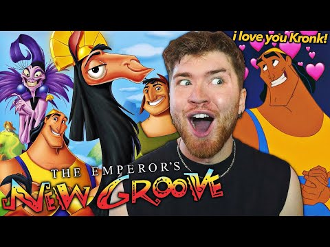 watching THE EMPEROR'S NEW GROOVE just for KRONK!! | REACTION | *First Time Watching*
