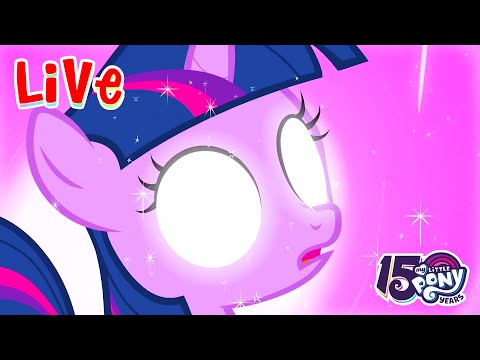 🔴 LIVE 💖🎉  Friendship Is Magic 15th Anniversary! 💖🎉  Fan Favorites Watch Party! 🎉 My Little Pony FIM