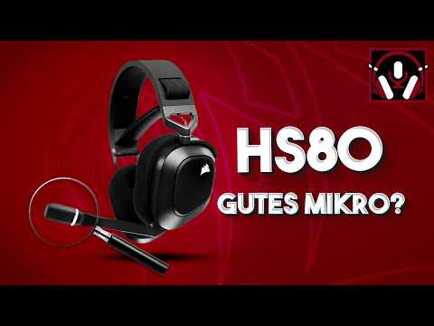 Ein wireless Headset mit einem guten Mikrofon?!?!? Corsair HS80 Review