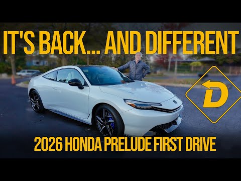 Back After 25 Years! 2026 Honda Prelude First Drive #automobile