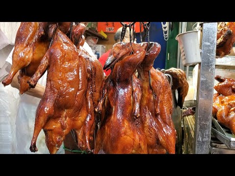 上海街脆皮#燒豬  #燒乳豬 肥美腩仔#叉燒  #燒鴨 #旅游  #香港美食 #香港燒鵝排名 #必食榜 Hongkong Streetfood #deepseek #grok3