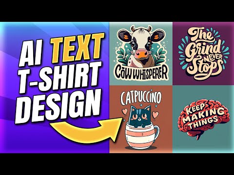 BETTER THAN MIDJOURNEY! Ai Tshirt Design with TEXT (Ideogram Ai Print on Demand Tutorial)