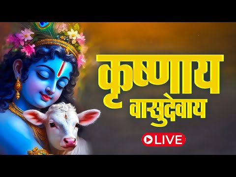 Krishna Mantra - Om Krishnaya Vasudevaya Haraye Paramatmane 108 Times | Bhakti Song | Krishna Bhajan