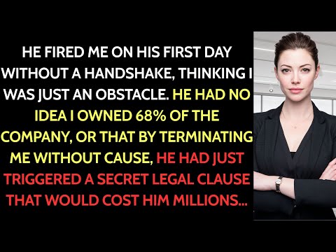 The New CEO Fired Me Before We Even Shook Hands, He Had No Idea I Owned 68% Of The Company...