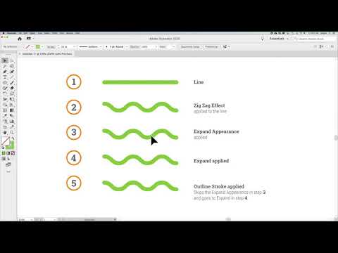 Expand and Expand Appearance in Adobe Illustrator