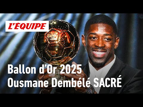OUSMANE DEMBÉLÉ BALLON D'OR 2025