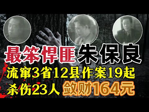 最笨悍匪朱保良、流窜3省12县、作案19起，杀死17人，重伤6人，敛财164元#案件調查