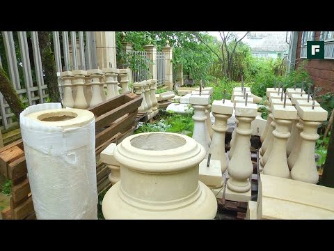 Изделия из архитектурного бетона.  «Гаражное» производство // FORUMHOUSE