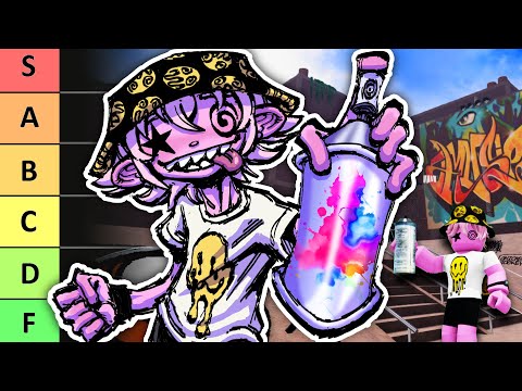 Roblox: Spray Paint TIER LIST...