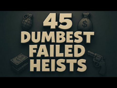 45 Dumbest Heists That Should Have Worked But Failed
