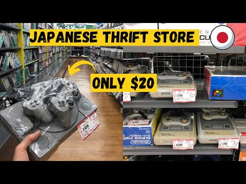 UNE MAGASIN DE JEUX VIDÉO D'OCCASION JAPONAIS INCROYABLE À TOKYO