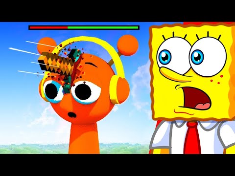 Upgrading SPRUNKI Armor Until He SURVIVES?! (Funny Animation)