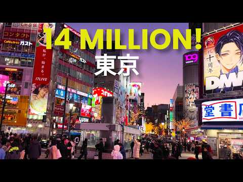INTROVERT Walks in 14 MILLION People Tokyo, Japan! 🇯🇵