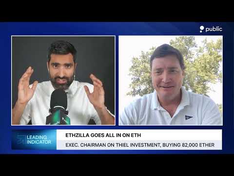 ETHZilla Chairman on Peter Thiel's 7.5% Stake, Vision for Ethereum Treasury