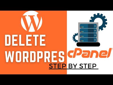 How To Delete Wordpress Website From Cpanel 