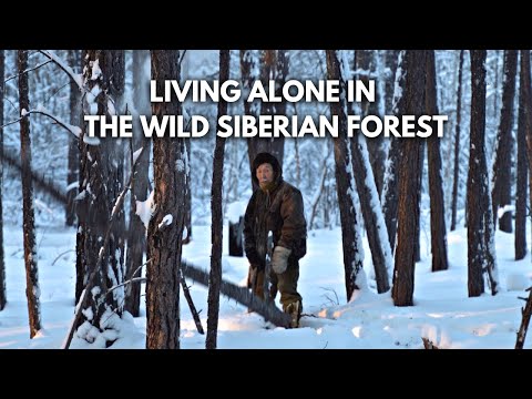 Living Alone in the Wild Forest for 20 Years. Part 4: How Samuil gets food, water & shower