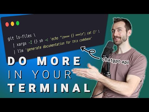 The awesome power of an LLM in your terminal