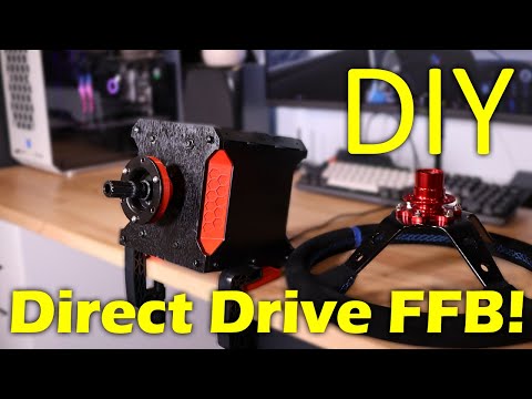 DIY High Performance Force Feedback Wheel
