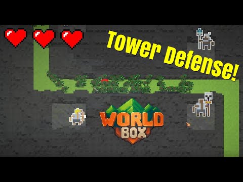 I Made A Tower Defense Game In WorldBox!