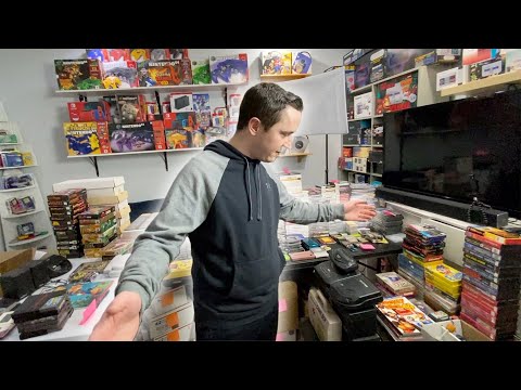 Selling a Hobby Shop Worth of Video Games