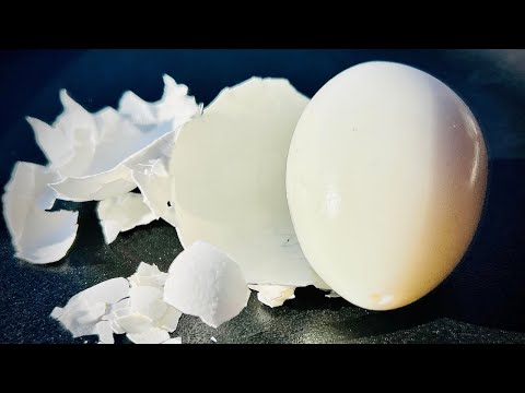 How to Peel Farm Fresh Hard Boiled Eggs - Secret Revealed!