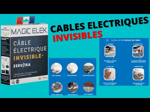 MAGIC ELEK , le câble électrique invisible