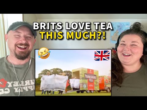 Americans React to HILARIOUS Yorkshire Tea Adverts | This is so British!